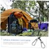 LIOOBO 2pcs Bass Boat Accessories Fishing Lanyard Carabiner Spiral Stretchy Ropes for Outdoor Activities view 4