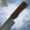 United Cutlery Lord of the Rings Uruk-Hai Scimitar Sword | Officially Licensed LOTR Replica | High Carbon Steel Construction | Leather-Wrapped Wooden Grip | Film-Accurate Design & Size | Length 34" view 4