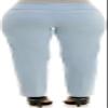 Zac & Rachel Women's Millennium Fabric - Slim Leg Pull-On Pant, Chambray, 20W view 4