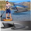 LIOOBO Surfboard Tail Fin Replacement Paddle Center Fin PVC Material Easy Install view 4