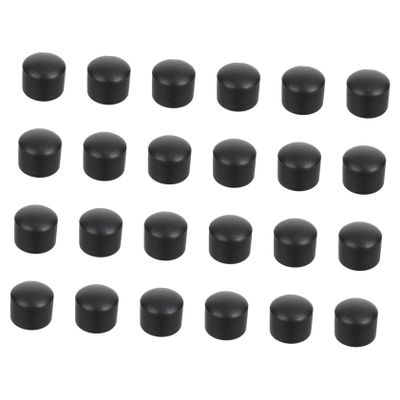 Anneome Foosball Table Rod Caps 15.8mm Table Football End Caps Plastic Skidproof Easy to Install