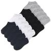 The Children's Place,Unisex Kids,Variety Ankle Socks,Black/White/Grey/Navy 20-Pack,Medium, view 1
