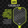 Selkirk Sport SLK Halo Control MAX Pickleball Paddle | Carbon Fiber Pickleball Paddles with a Rev-Core Power Polymer Core | Designed for Ultimate Spin & Consistency | Green view 2