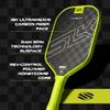 Selkirk Sport SLK Halo Control MAX Pickleball Paddle | Carbon Fiber Pickleball Paddles with a Rev-Core Power Polymer Core | Designed for Ultimate Spin & Consistency | Green view 3