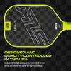 Selkirk Sport SLK Halo Control MAX Pickleball Paddle | Carbon Fiber Pickleball Paddles with a Rev-Core Power Polymer Core | Designed for Ultimate Spin & Consistency | Green view 4