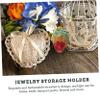 LIFKOME Cute Strawberry Jewelry Storage Box Alloy Jewelry Box Rhinestones Home Adornment for Girls view 4