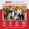 Selkirk Sport SLK Halo Power XL Pickleball Paddle | Raw Carbon Fiber Pickleball Paddles with a Rev-Core Power Polymer Core | Designed for Ultimate Spin & Power | Gray view 2