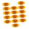 Anneome Bike Reflectors Spoke Kit 16pcs Yellow Reflective Bike Wheel Accessories for Adult Bikes Safety Enhancers view 1