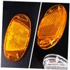 Anneome Bike Reflectors Spoke Kit 16pcs Yellow Reflective Bike Wheel Accessories for Adult Bikes Safety Enhancers view 3