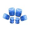 Anneome 6pcs Eva Hard Plastic Boys and Girls Elbow Wrist Pads Protective Gear for Skating Cycling
