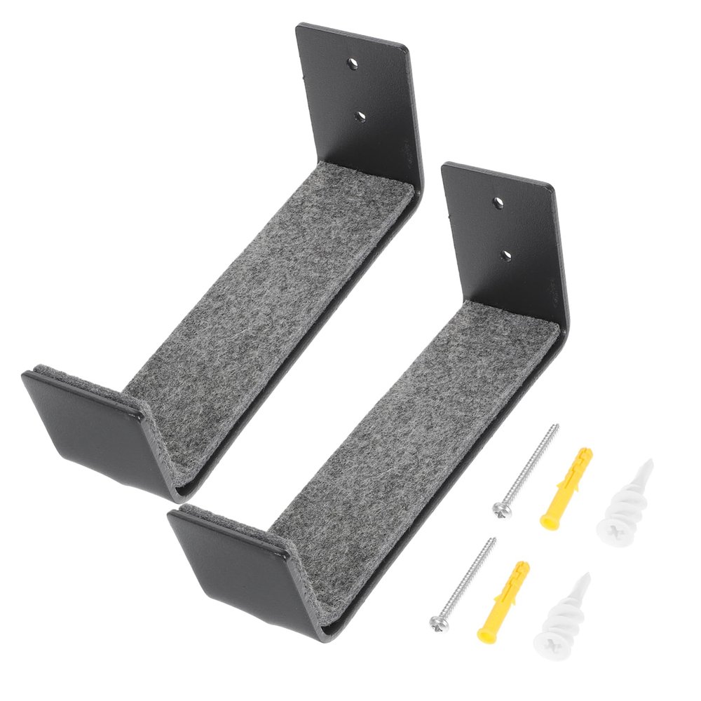 LIOOBO 2pcs Surfboard Wall Hanger Protection Strong Load-Bearing Surfboard Fixing Holder for Stable Wall Display and Decoration