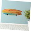 LIOOBO 2pcs Surfboard Wall Hanger Protection Strong Load-Bearing Surfboard Fixing Holder for Stable Wall Display and Decoration view 2