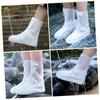 LIOOBO 1pair Non-Slip Shoe Covers for Adults Rainproof Overshoes High Tube Design for Outdoor Use Protects Shoes from Mud and Water Portable and Convenient for Rainy Days view 2