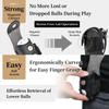 Adorer Charme Golf Ball Holder Pouch, Divot Repair Tool, 3 Tees, 2 Golfballs, Accessories for Men & Women, Kids, Gift view 3