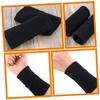 LIOOBO Wrist Sweat Bands Wrist Braces for Sports Elastic Wristband for Workout Wrist Guard Protector view 3