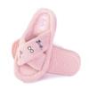 Barbie Cozy X-Band and Open Toe Faux Fur Memory Foam Indoor Outdoor Soled Slipper in XS-XL view 2
