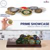 DECOMIL Challenge Coin Display Stand, Military Coin Holder Display, Solid Wood, 30 Challenge Coin Holder, Gift for Veterans, Coin Rack Display Military Emblems, Coin Tray (ARMY) view 4