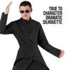Morph Spy Assassin Costume Black Tailcoat With Glasses Included Halloween Costumes For Men Spy Costume 2XL view 3