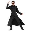 Morph Spy Assassin Costume Black Tailcoat With Glasses Included Halloween Costumes For Men Spy Costume 2XL view 4