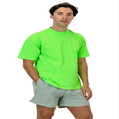 1801NEON - The 1801 Neon 6.5oz Garment Dye Crew Neck T-Shirt Vibrant Colors Cotton USA Made