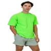 1801NEON - The 1801 Neon 6.5oz Garment Dye Crew Neck T-Shirt Vibrant Colors Cotton USA Made view 1