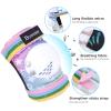 BOSONER Kids Roller and Bike Pads: Knee Pads and Elbow Pads for Kids 3-15 - Protection Gear for Girls/Boys, Blue Star view 3