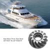 Topyond Boat Motor Pinion Gear Bevel - Replacement Gear for 63V-45551-00 Forward Gear, Fits Parsun 2 Stroke 9.9HP 15HP Outboard Engines view 3