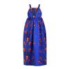 16Y Strap Outfits Kids Girls Ankara Dresses Traditional Dashiki Dress Princess Backless Sleeveless (Blue #2, 1-2 Years) view 3