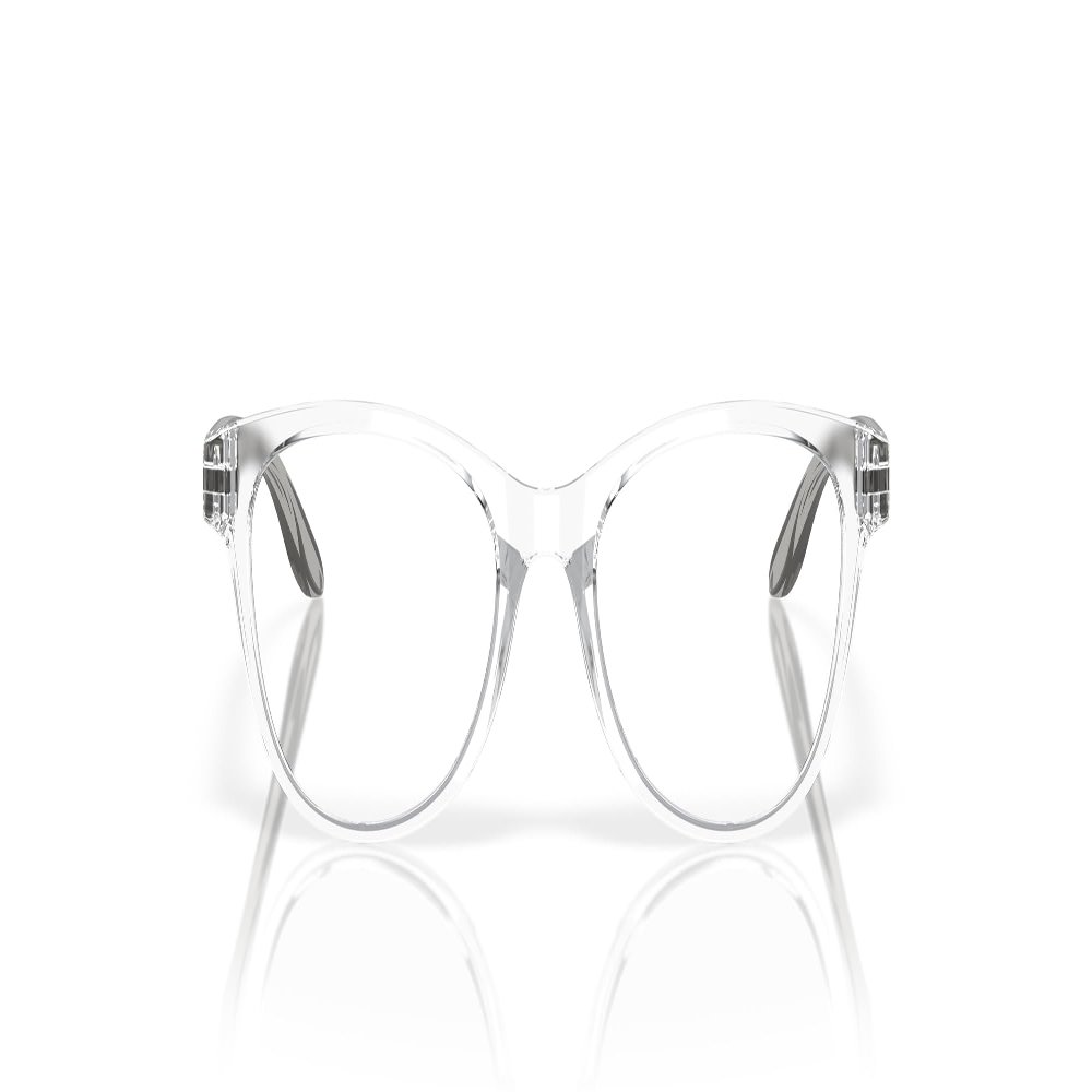 Oakley Youth OY8029F Humbly A Prescription Eyewear Frames, Polished Clear/Demo Lens, 46 mm