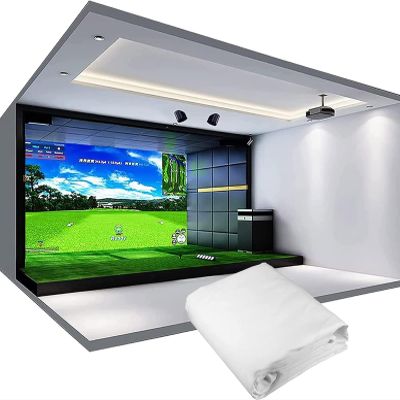 Golf Simulator Impact Screen, Golf Impact Screen Projection Screen, Thickened Bulletproof Anti-Impact Projection Cloth Target Cloth, for Indoor and Outdoor Golf Training