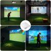Golf Simulator Impact Screen, Golf Impact Screen Projection Screen, Thickened Bulletproof Anti-Impact Projection Cloth Target Cloth, for Indoor and Outdoor Golf Training view 2