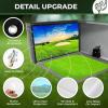 Golf Simulator Impact Screen, Golf Impact Screen Projection Screen, Thickened Bulletproof Anti-Impact Projection Cloth Target Cloth, for Indoor and Outdoor Golf Training view 3