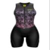 Sparx Women Triathlon Suit Tri Short Racing Cycling Swim Run (Fallen Triangles, 2XL) view 2
