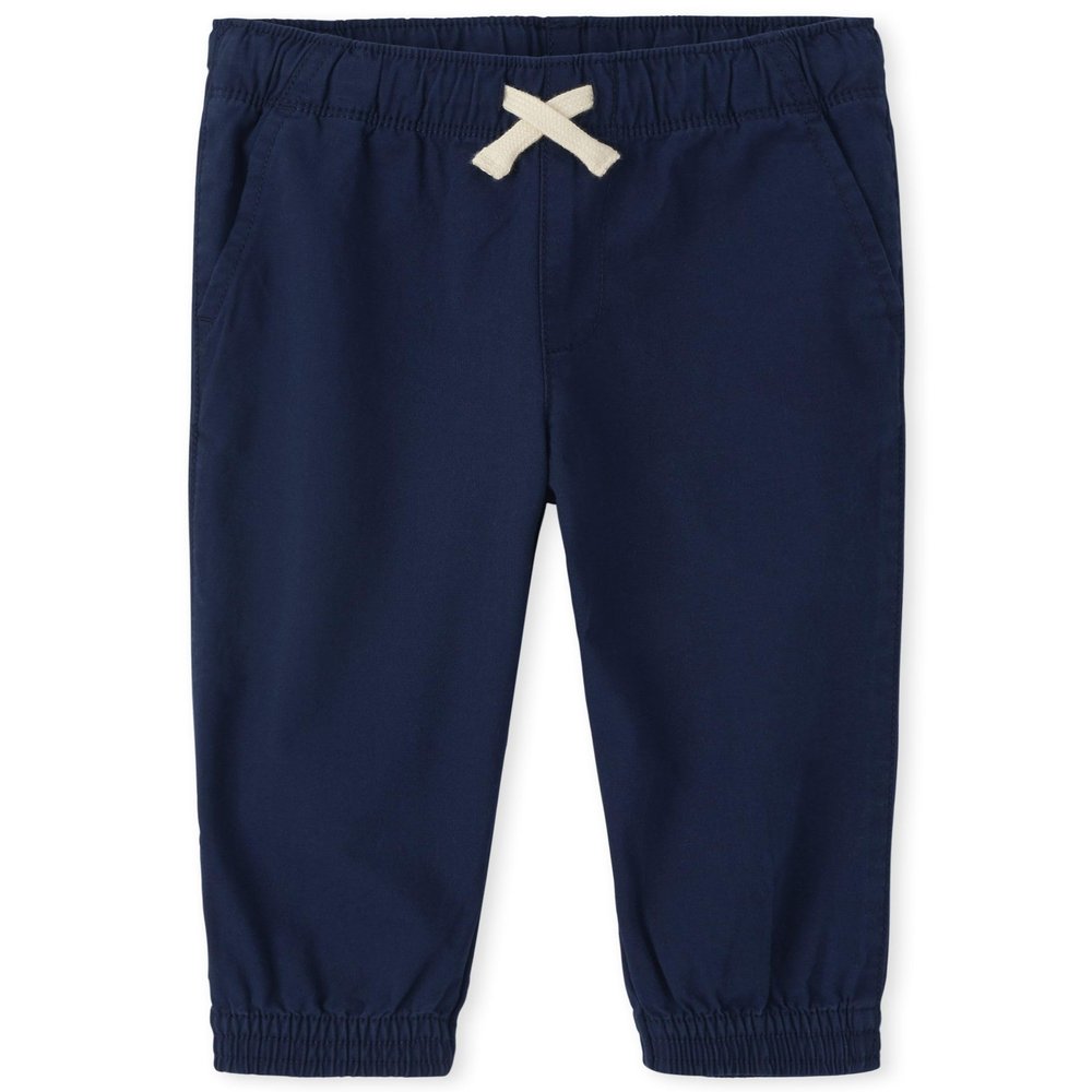 The Children's Place,Baby Boys,and Toddler Stretch Pull on Jogger Pants,Tidal,6 Months,9 Months