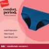 Hanes Girls' Hipster Period Underwear, Comfort, Period. Panties, Moderate Protection, 6-Pack view 4