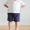 City Threads Baby Boys' 3-Pocket Soft Jersey Shorts Perfect for Sensitive Skin SPD Sensory Friendly Clothing, Black, 3-6 mon. view 4