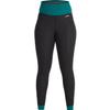 1.5mm Women's NRS HYDROSKIN Wetsuit Pants - Black 2 / S view 1