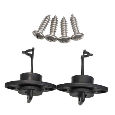 BIUDECO 6pcs Kayak Scupper Stops Silicone Plugs Screws for Drain Boat Accessories