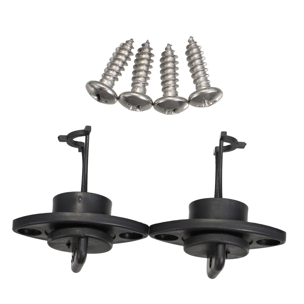 BIUDECO 6pcs Kayak Scupper Stops Silicone Plugs Screws for Drain Boat Accessories