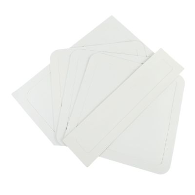 Gogogmee 5pcs Rubber Baseball Base Set Non-Slip Kickball Mat for Practice for Youth Sports Schools Base Plate for Grass