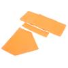 BCOATH 1set Non- Teeball Rubber Baseball Base Plates for Backyard Play Lightweight and Portable for Baseball Kickball Practice view 1