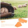 BCOATH 1set Non- Teeball Rubber Baseball Base Plates for Backyard Play Lightweight and Portable for Baseball Kickball Practice view 2
