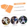 BCOATH 1set Non- Teeball Rubber Baseball Base Plates for Backyard Play Lightweight and Portable for Baseball Kickball Practice view 4