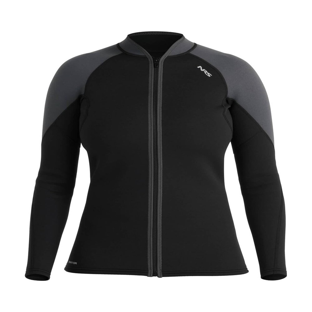 2mm Women's NRS Ignitor Wetsuit Jacket - Black/S, Small
