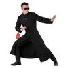 Morph Spy Assassin Costume Black Tailcoat With Glasses Included Halloween Costumes For Men Spy Costume 3XL