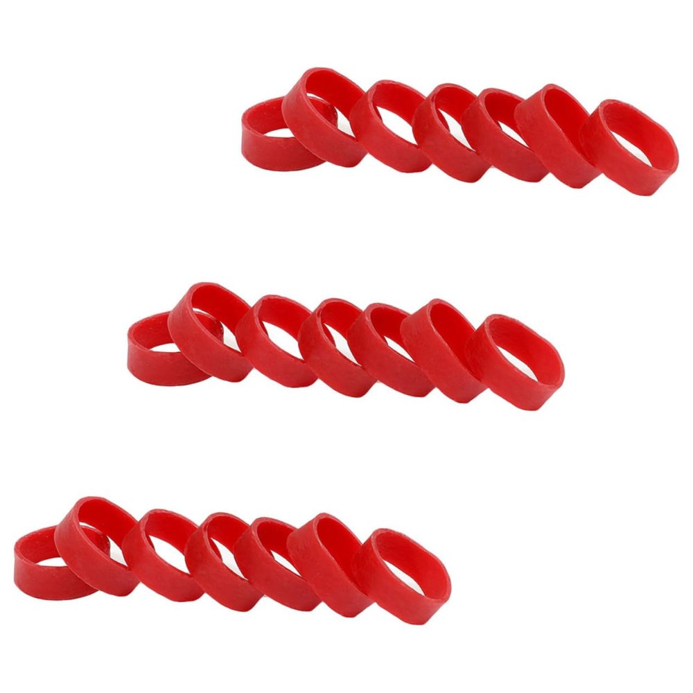 Gogogmee Wide Rubber Ring for Ski Binding Bands Retainer Bands for Snowboard Outdoor Sports Accessory
