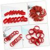 Gogogmee Wide Rubber Ring for Ski Binding Bands Retainer Bands for Snowboard Outdoor Sports Accessory view 3