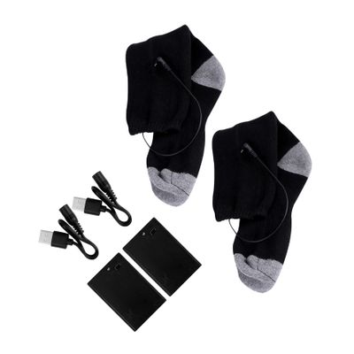 Anneome Battery Box Socks for Cold Heated Socks Warm Stocking Great Winter Sports Enthusiasts