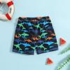 Boys 4t Bathing Suit Shorts Toddler Kids Infant Baby Boys Summer Print Shorts Beach Swimwear (Black, 6-12 Months) view 2
