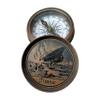 Authentic Vintage Antique Brass-Finished Titanic Lid Compasses - Useful Magnetic Compasses for Hiking, Camping, and Navigation